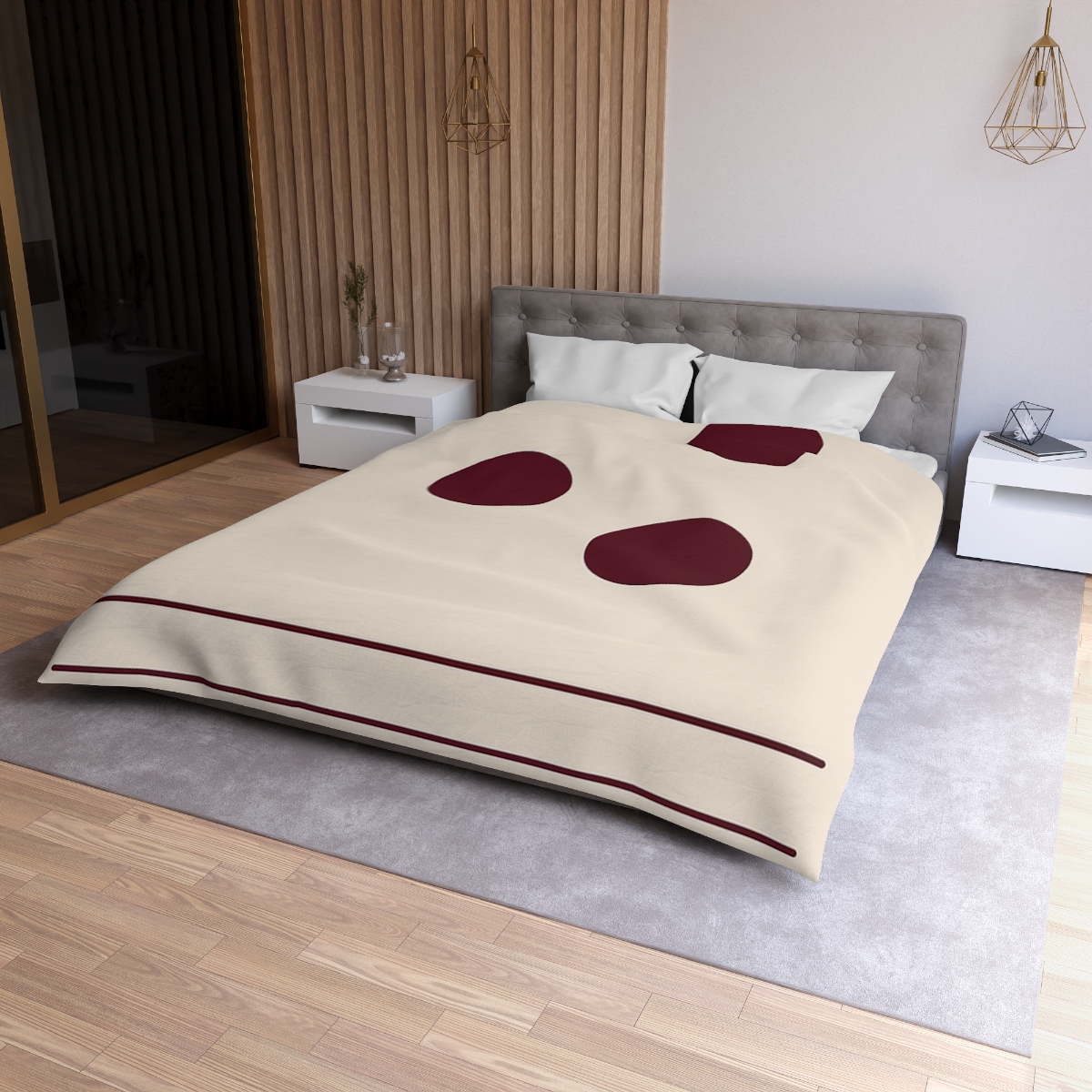 Three Point Triangle Rhythm trendy bedroom duvets