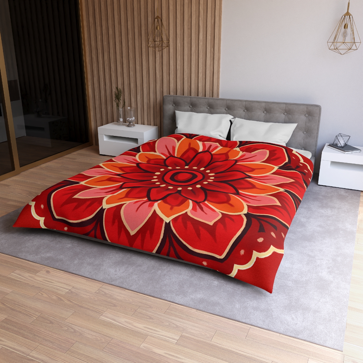 Bloom Burst Mandala stylish duvet covers