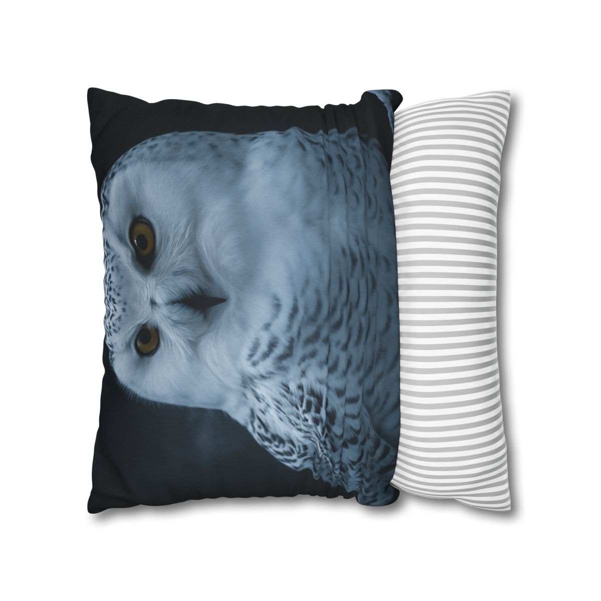 Midnight Watch Snowy Owl comfortable bedding pillow covers