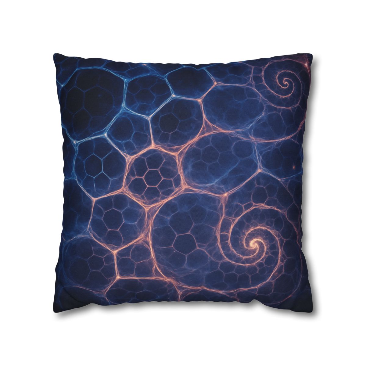 Fractal Nebula Lattice unique gift pillow cases
