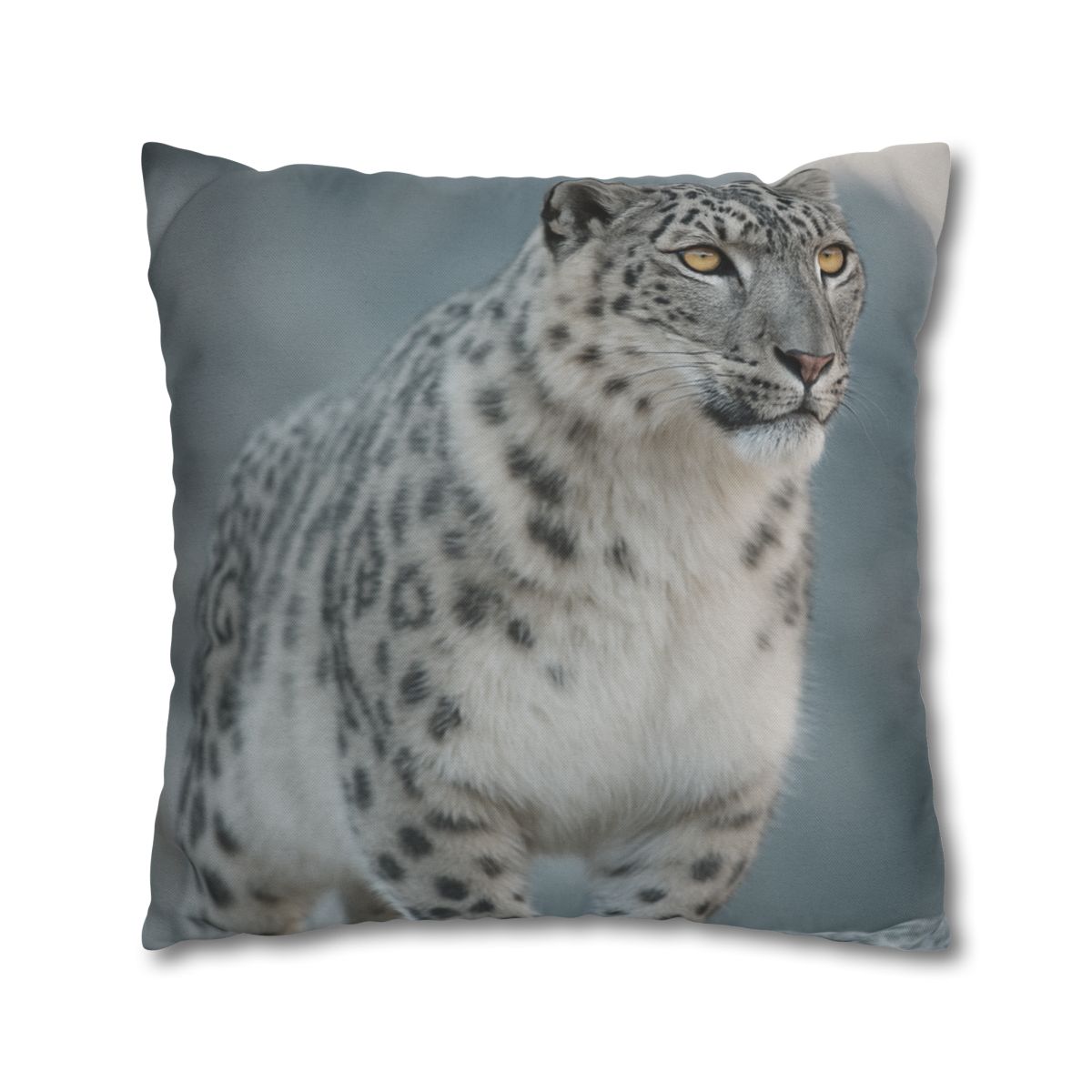 Ridge Phantom Snow Leopard custom pillow cases