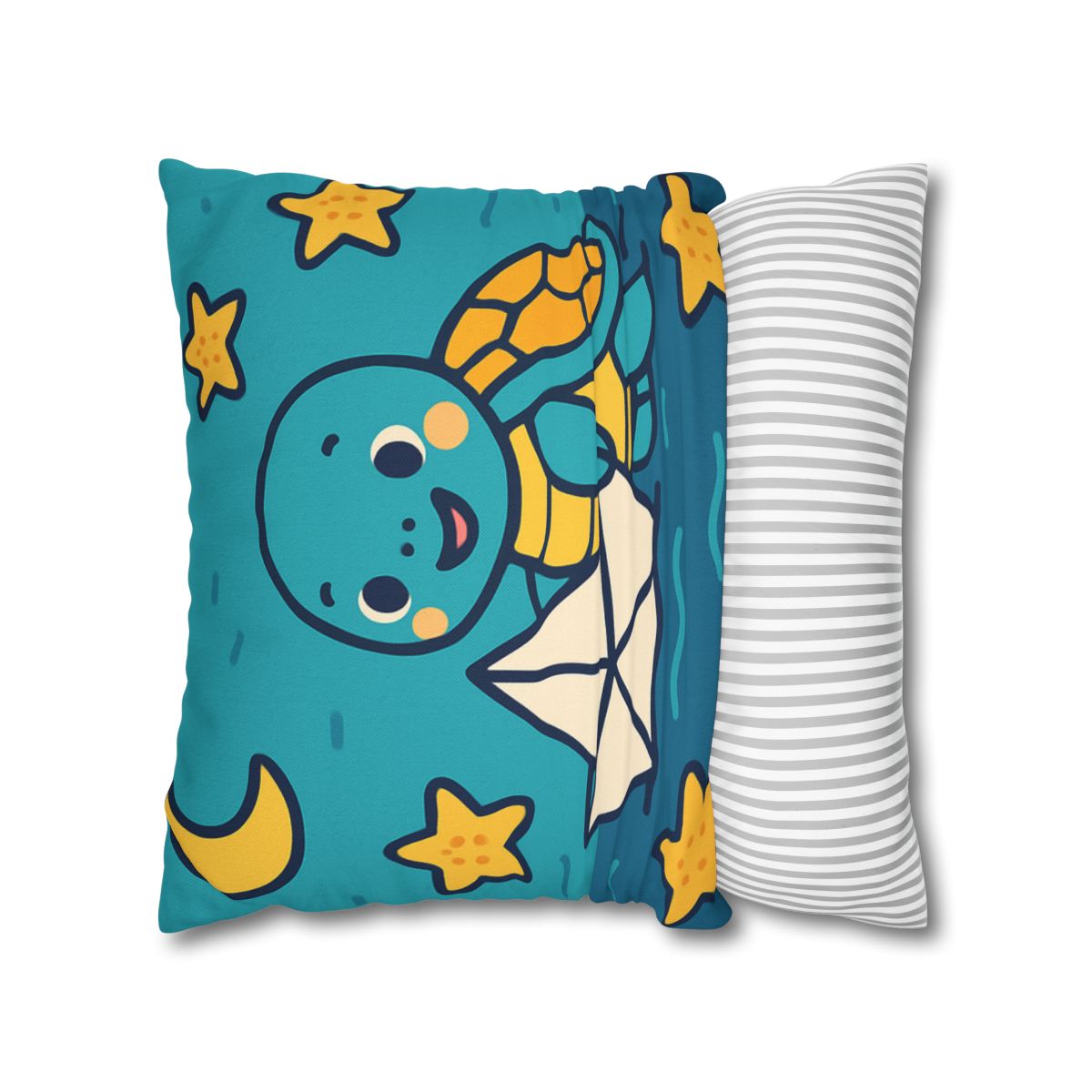 Star Sailor Turtle soft cotton pillow cases