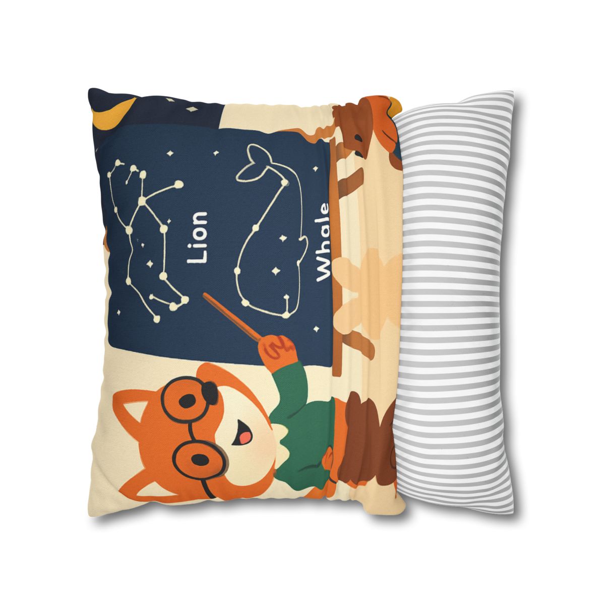 Constellation Classroom Fox trendy patterned pillow cases