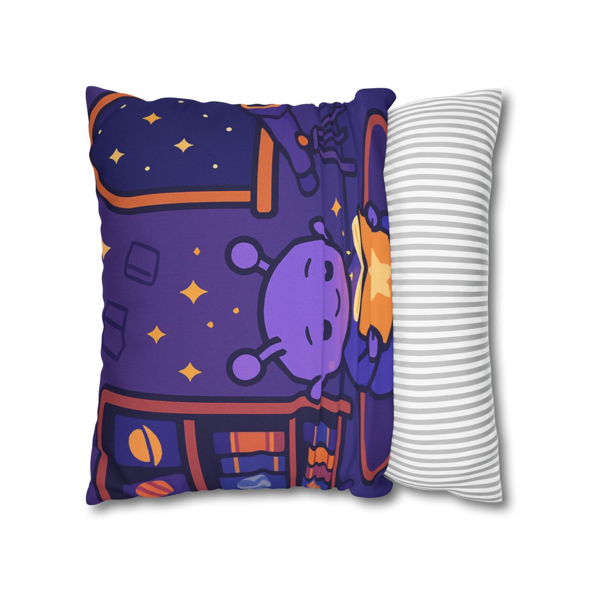 Library Of Floating Star Books personalized pillow covers