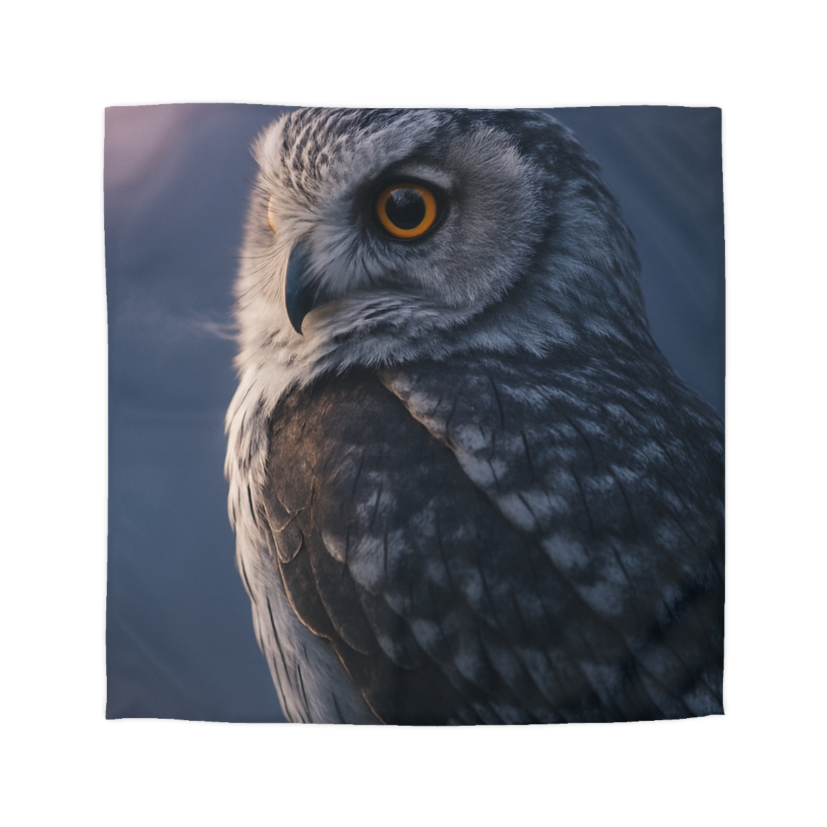 Twilight Watcher Snowy Owl duvets for gifts