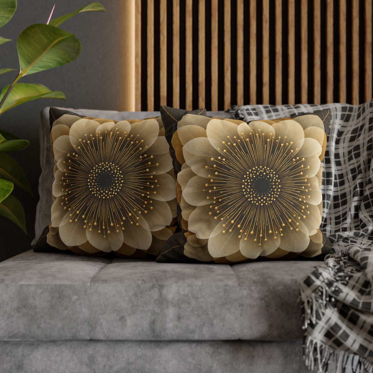 Stamen Compass Bloom trendy patterned pillow cases [AI-5d06e7f9-b39f29012c44]