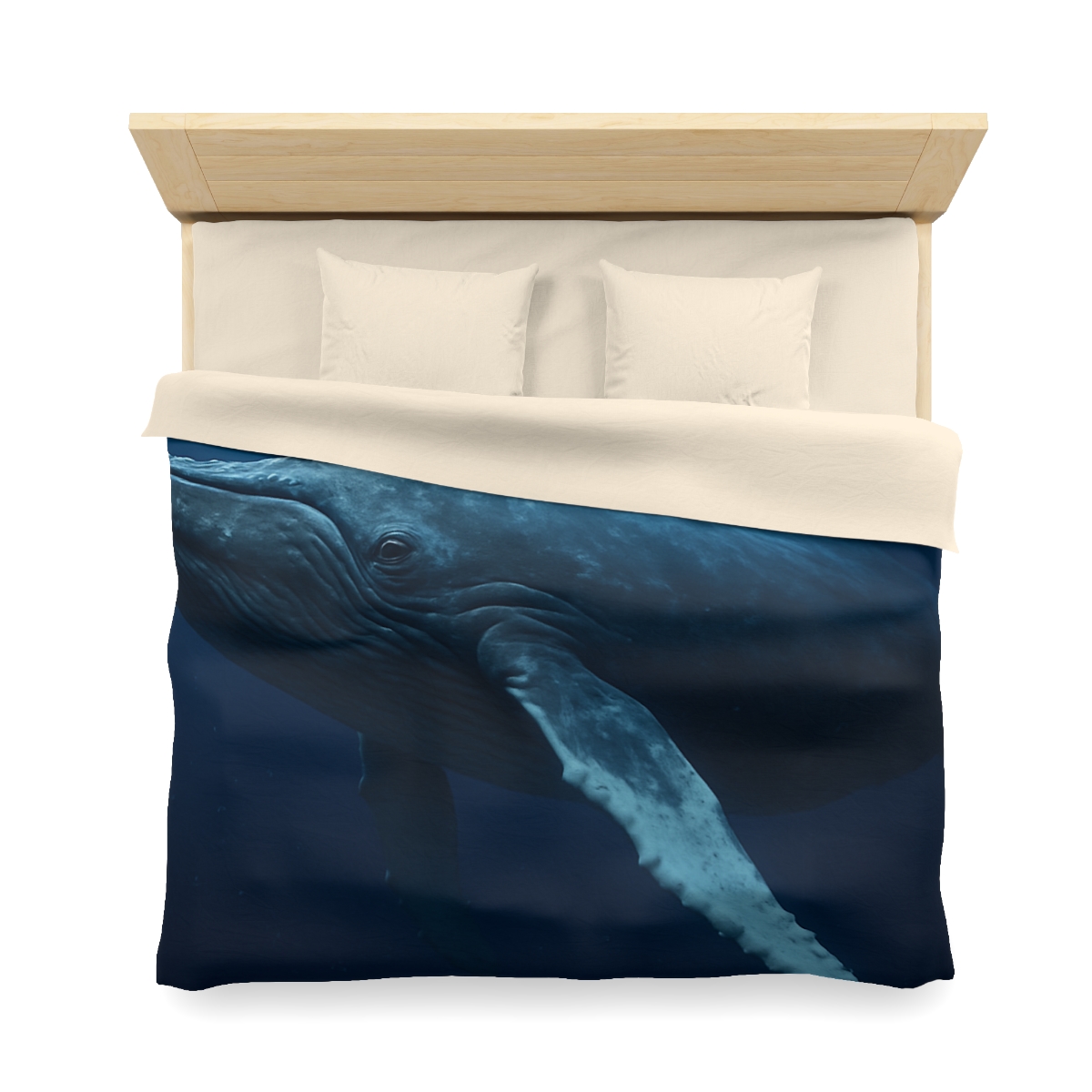 Deep Chorus Humpback Whale personalized bedding duvets