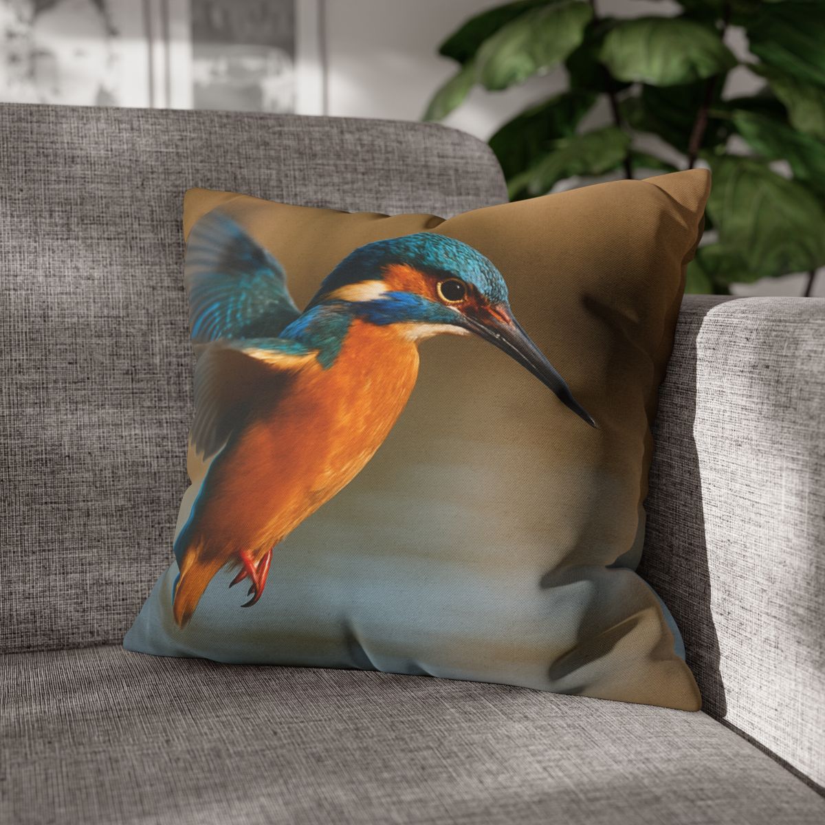 Sky Arrow Kingfisher custom pillow cases