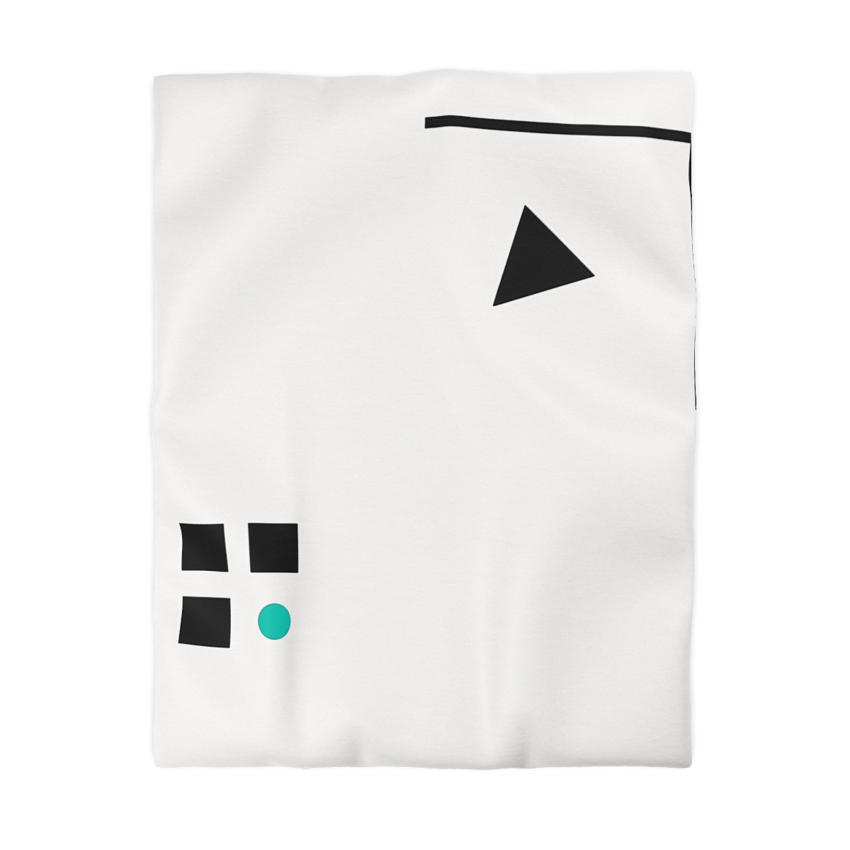 Corner Triad And Missing Cell Grid trendy bedroom duvets