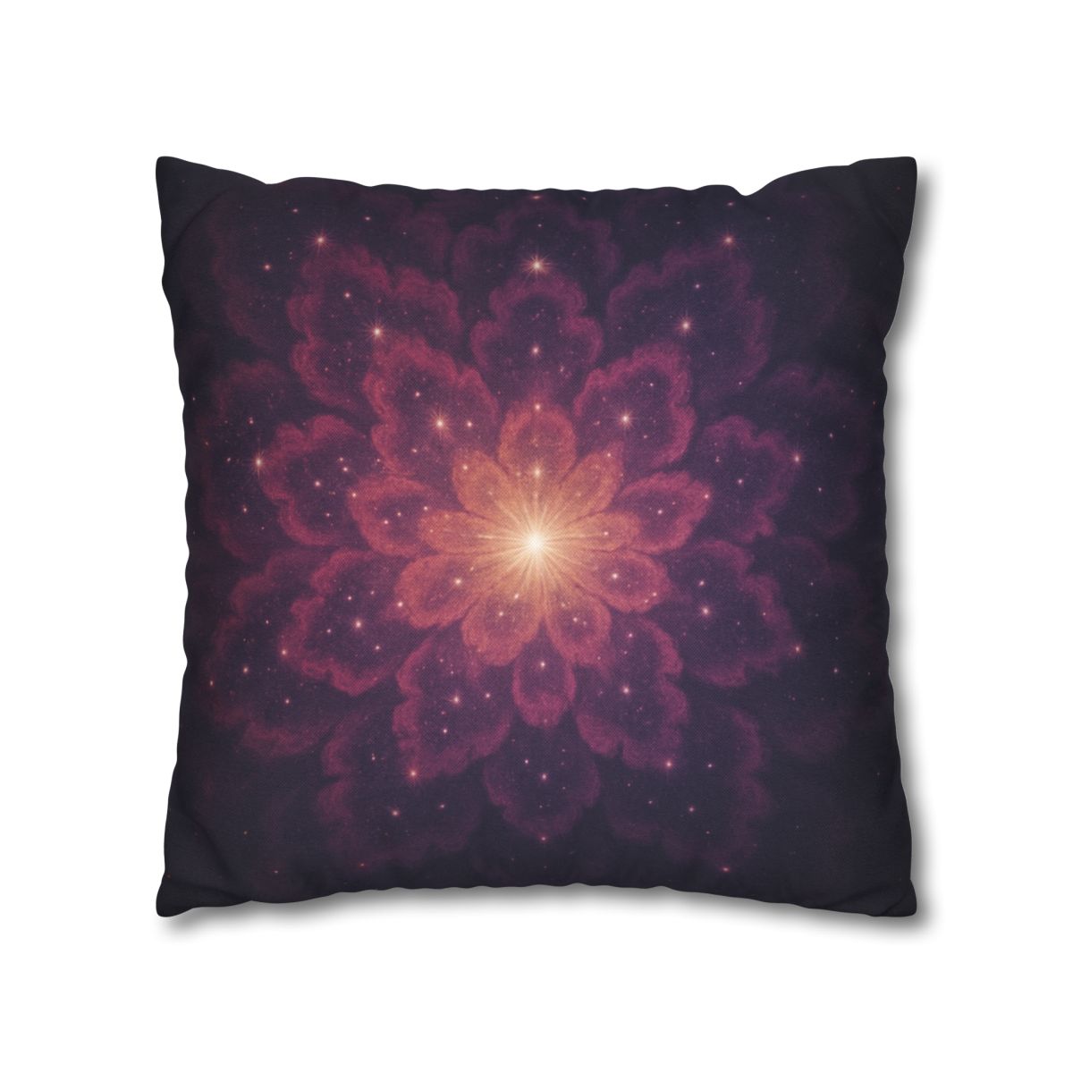 Starburst Fractal Bloom unique gift pillow cases