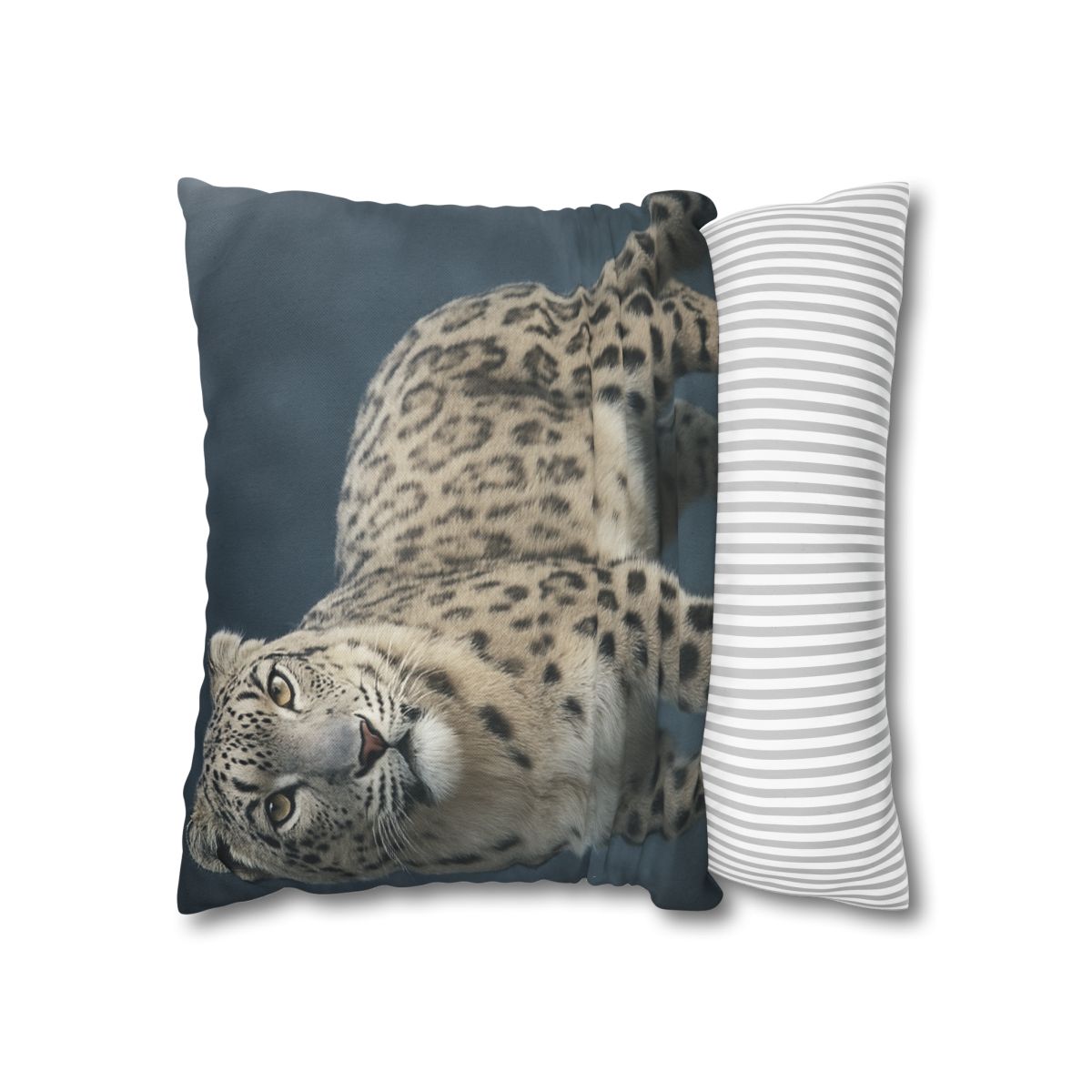 Aurora Gaze Snow Leopard trendy patterned pillow cases