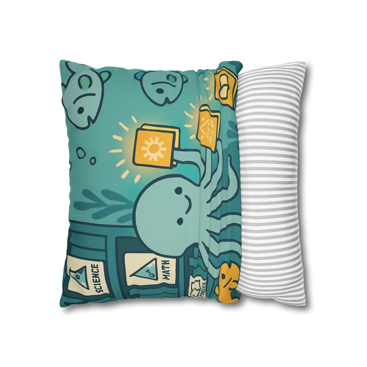 Underwater Library Of Light personalized pillow covers