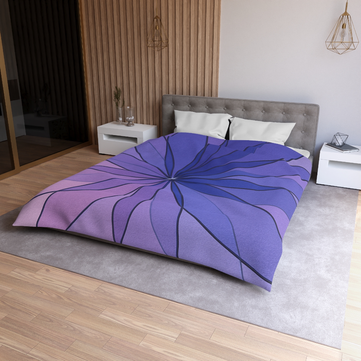 Petal Prism Overlay warm winter duvets