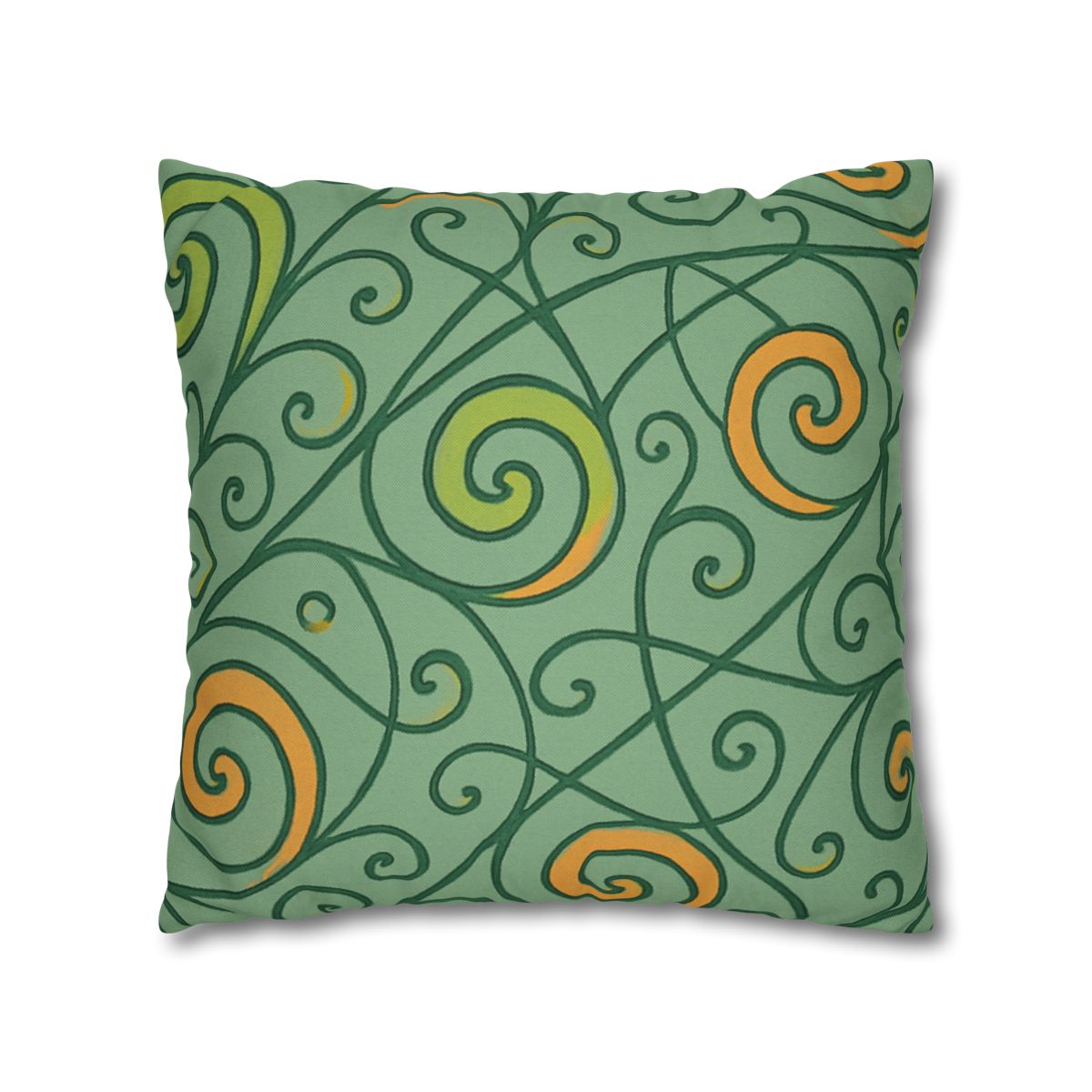 Tendril Spiral Lattice soft cotton pillow cases
