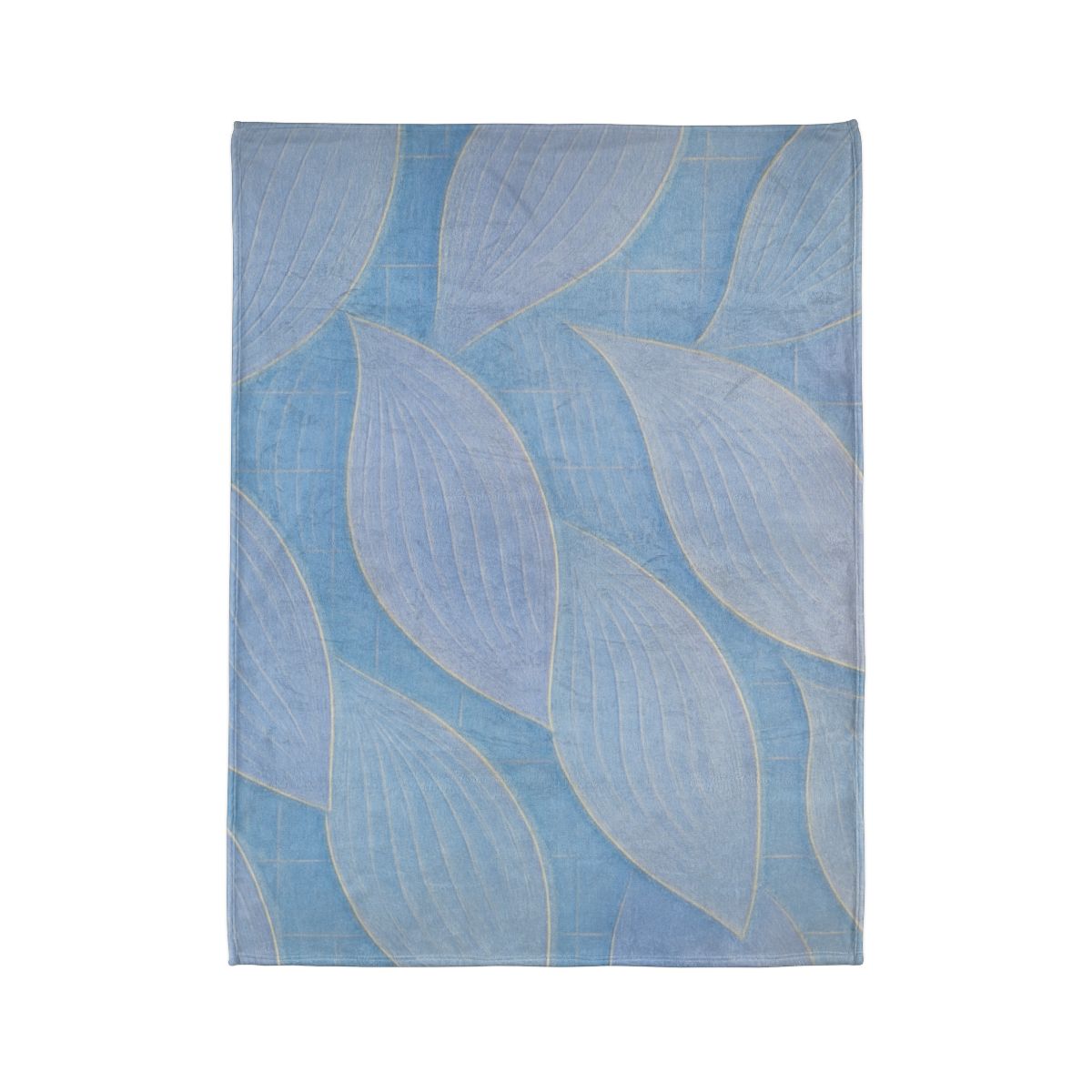 Petal Ripple Grid decorative home blankets