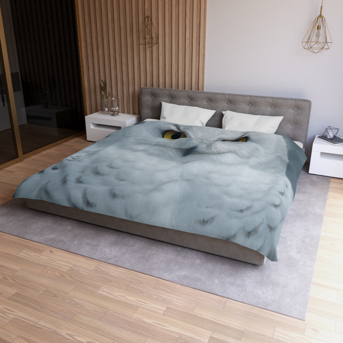Midnight Watch Snowy Owl duvets for gifts