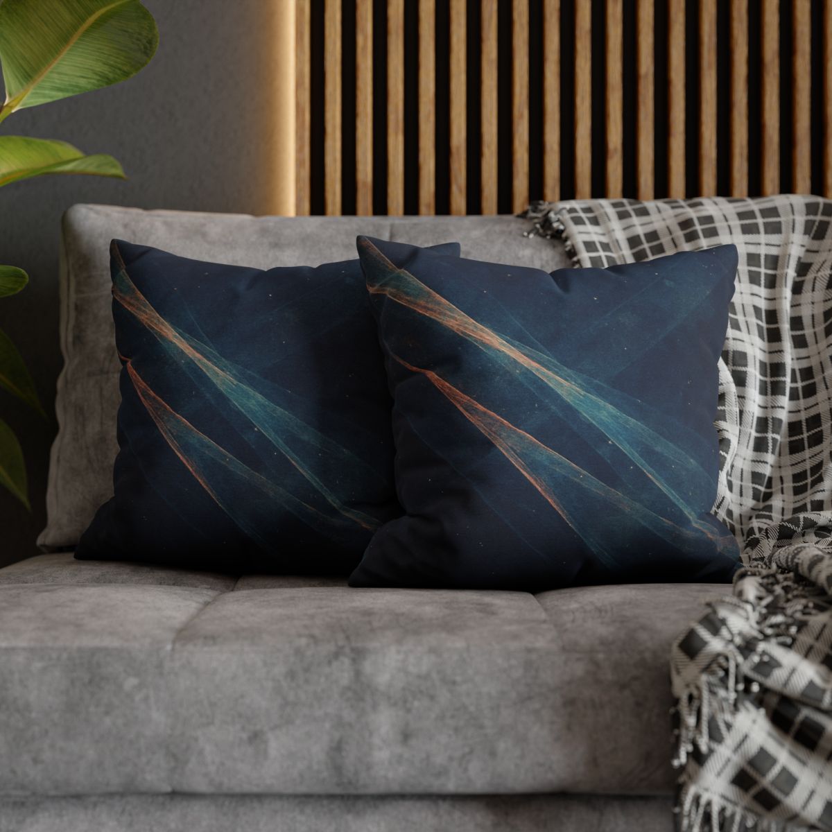 Prismatic Dust Lattice Drift soft cotton pillow cases