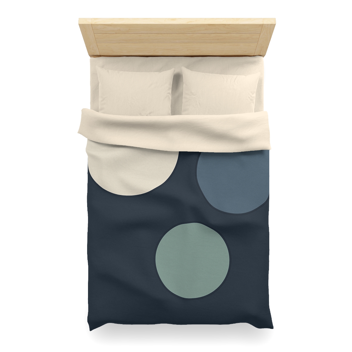 Staggered Circle Trio trendy bedroom duvets