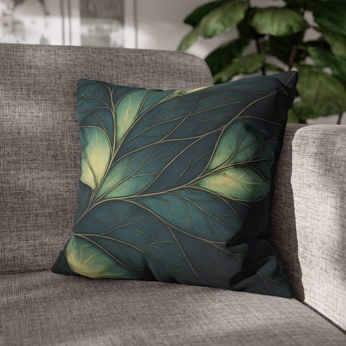 Vein Lattice Aurora Bloom custom pillow cases