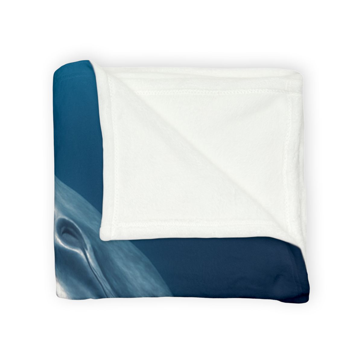Ocean Song Blue Whale trendy patterned blankets