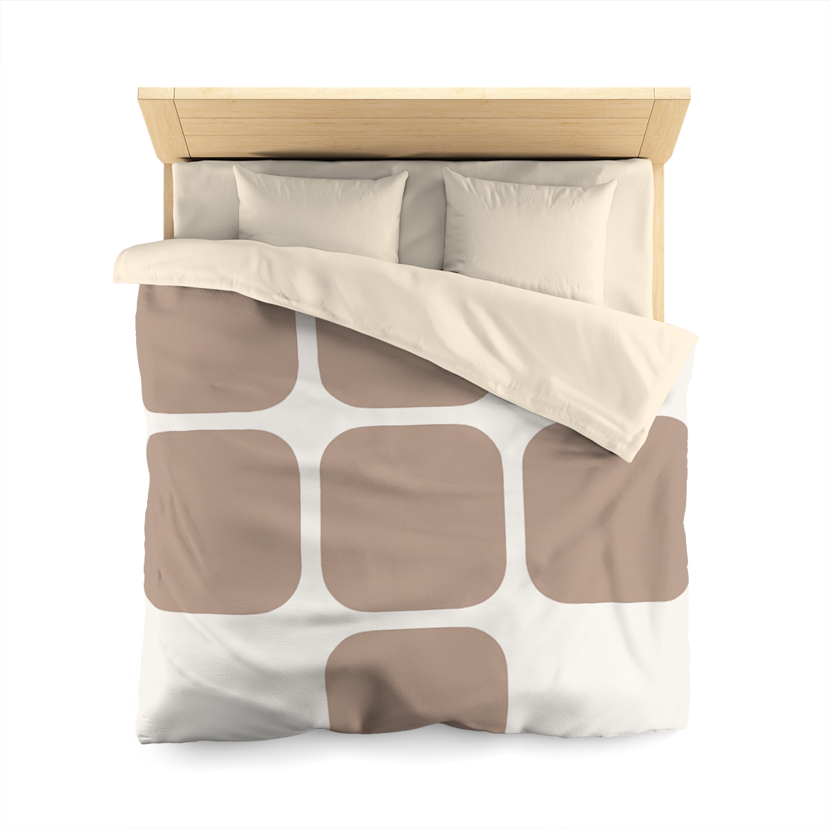 Gentle Grid With Missing Cell soft comforter duvets