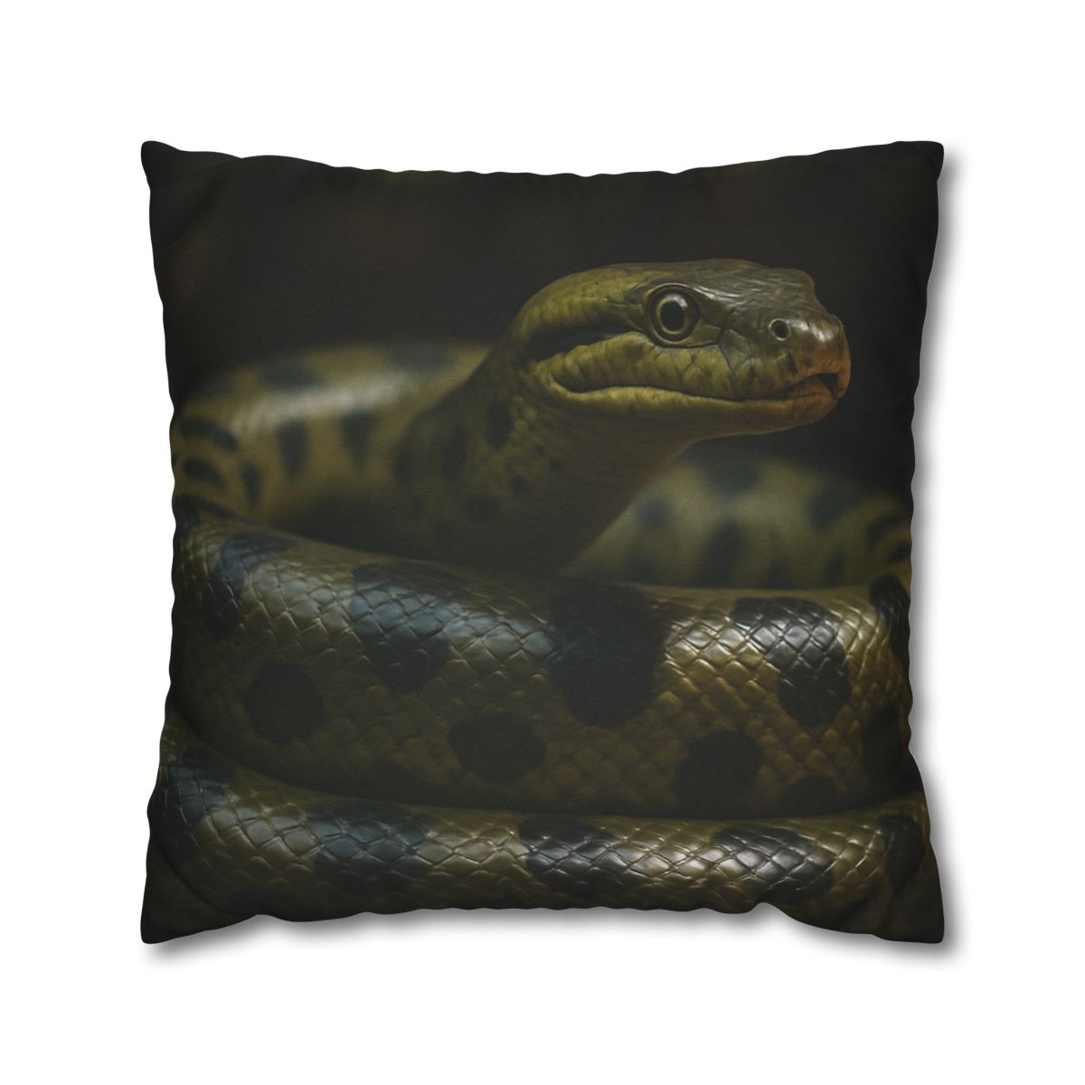 Silent Coil Green Anaconda custom pillow cases