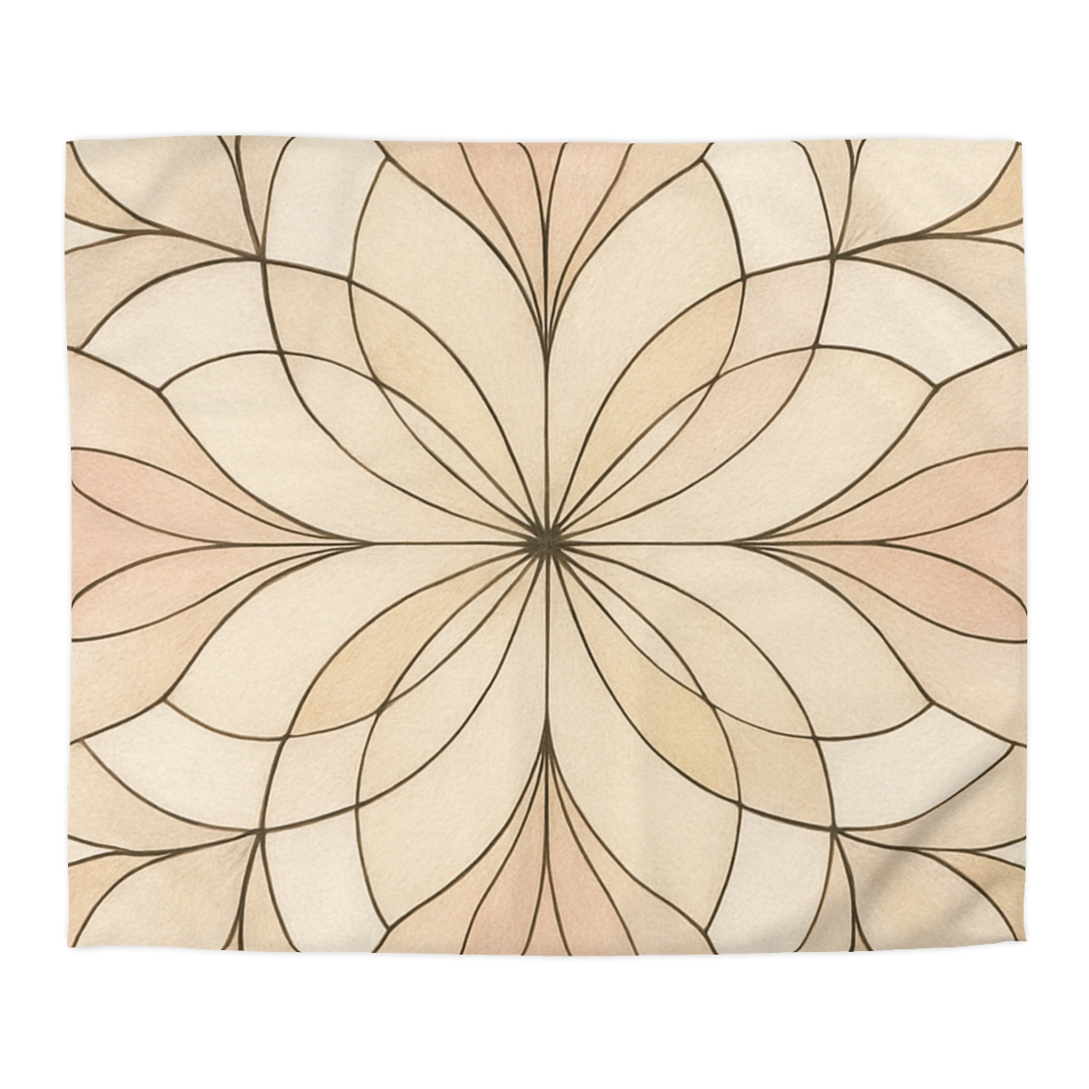 Petal Prism Lattice soft comforter duvets