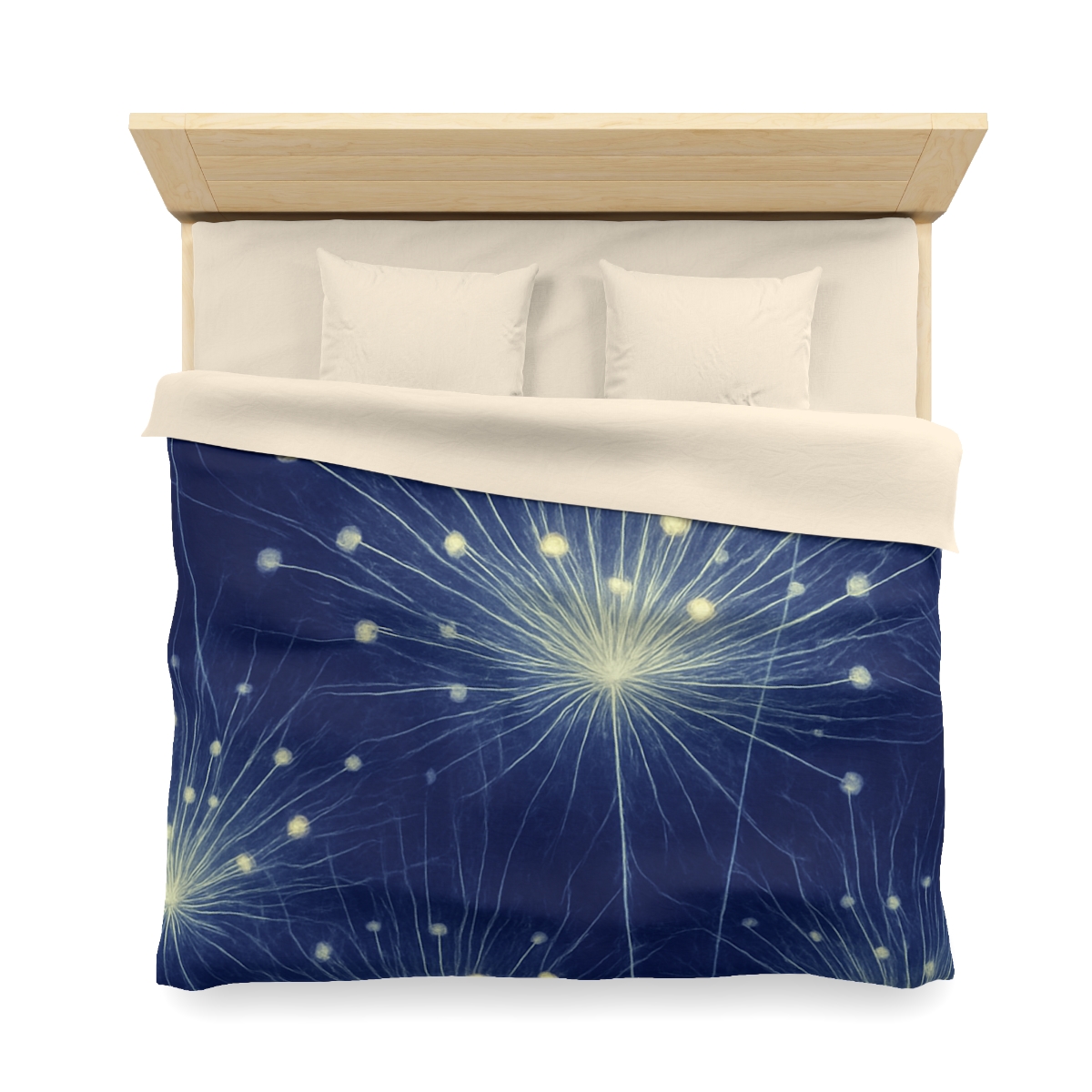 Stamen Burst Radiograph custom duvets