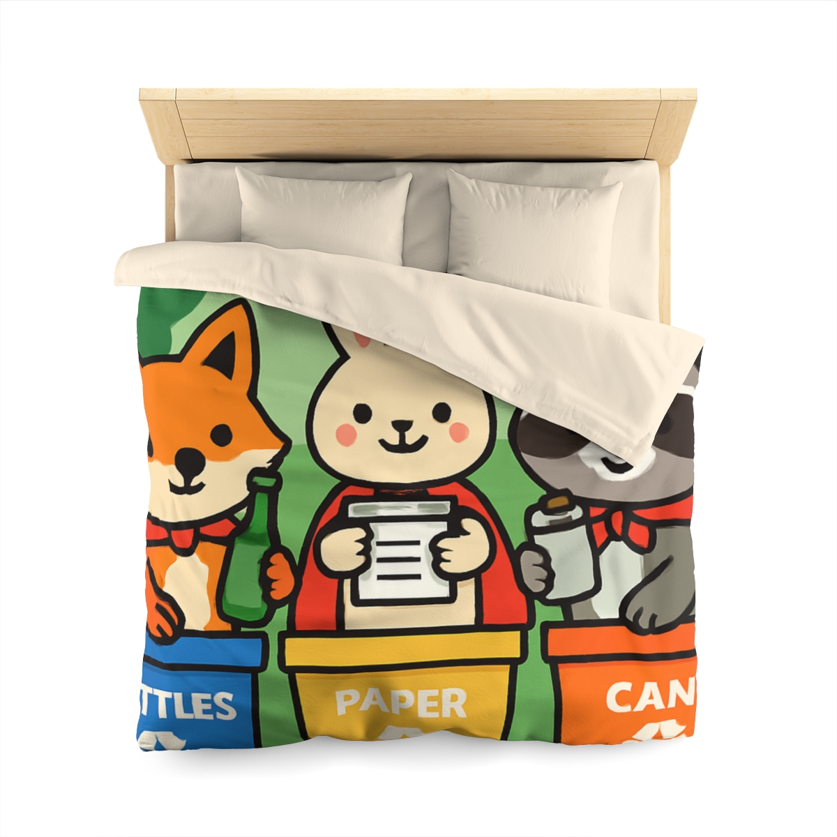 Forest Recycle Rangers unique patterned duvets