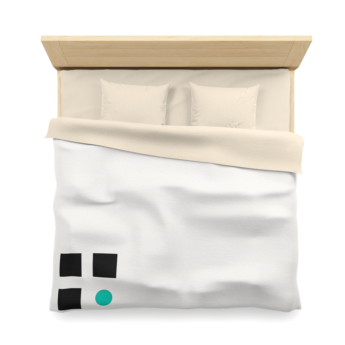 Corner Triad And Missing Cell Grid trendy bedroom duvets