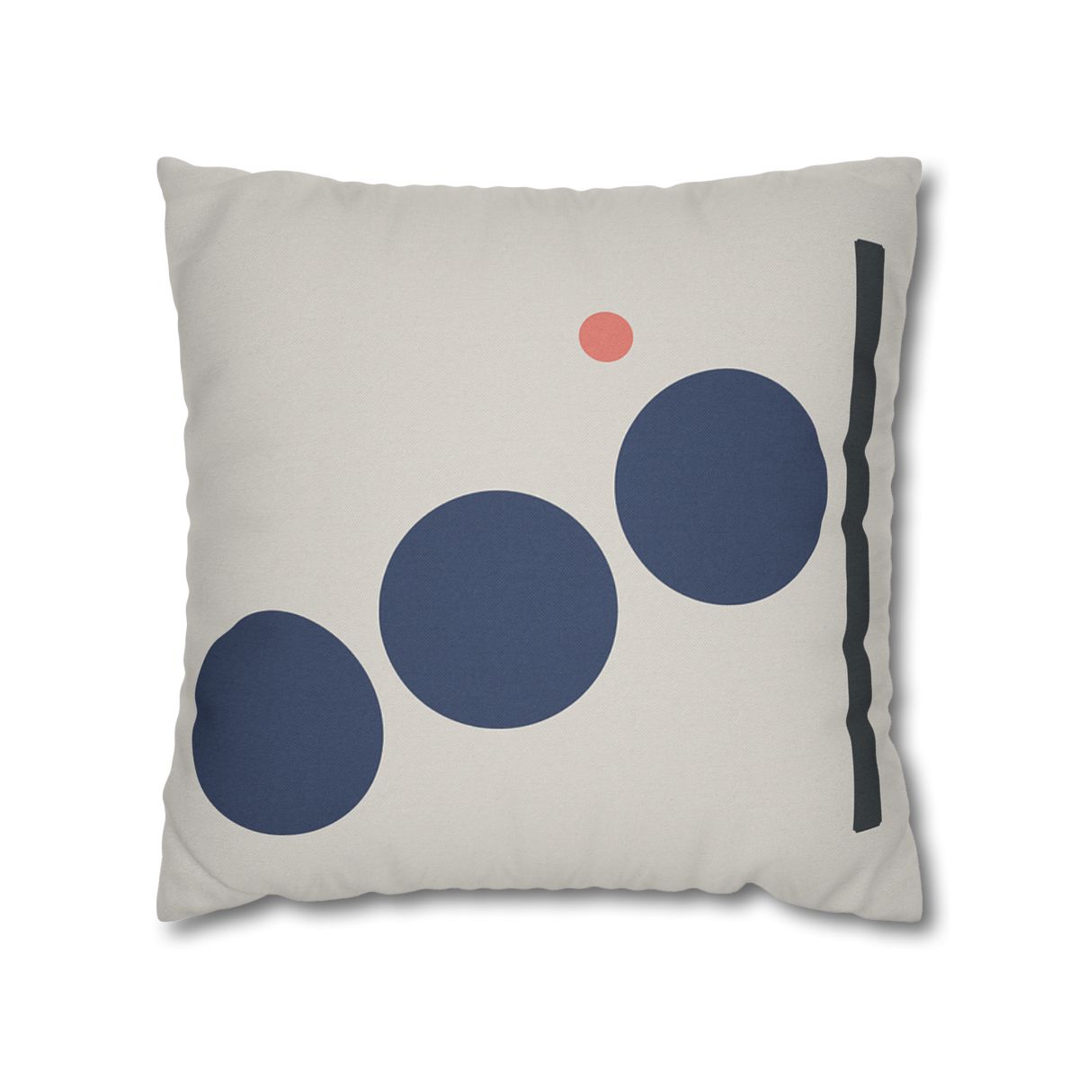 Stepped Circles And Side Bar custom pillow cases