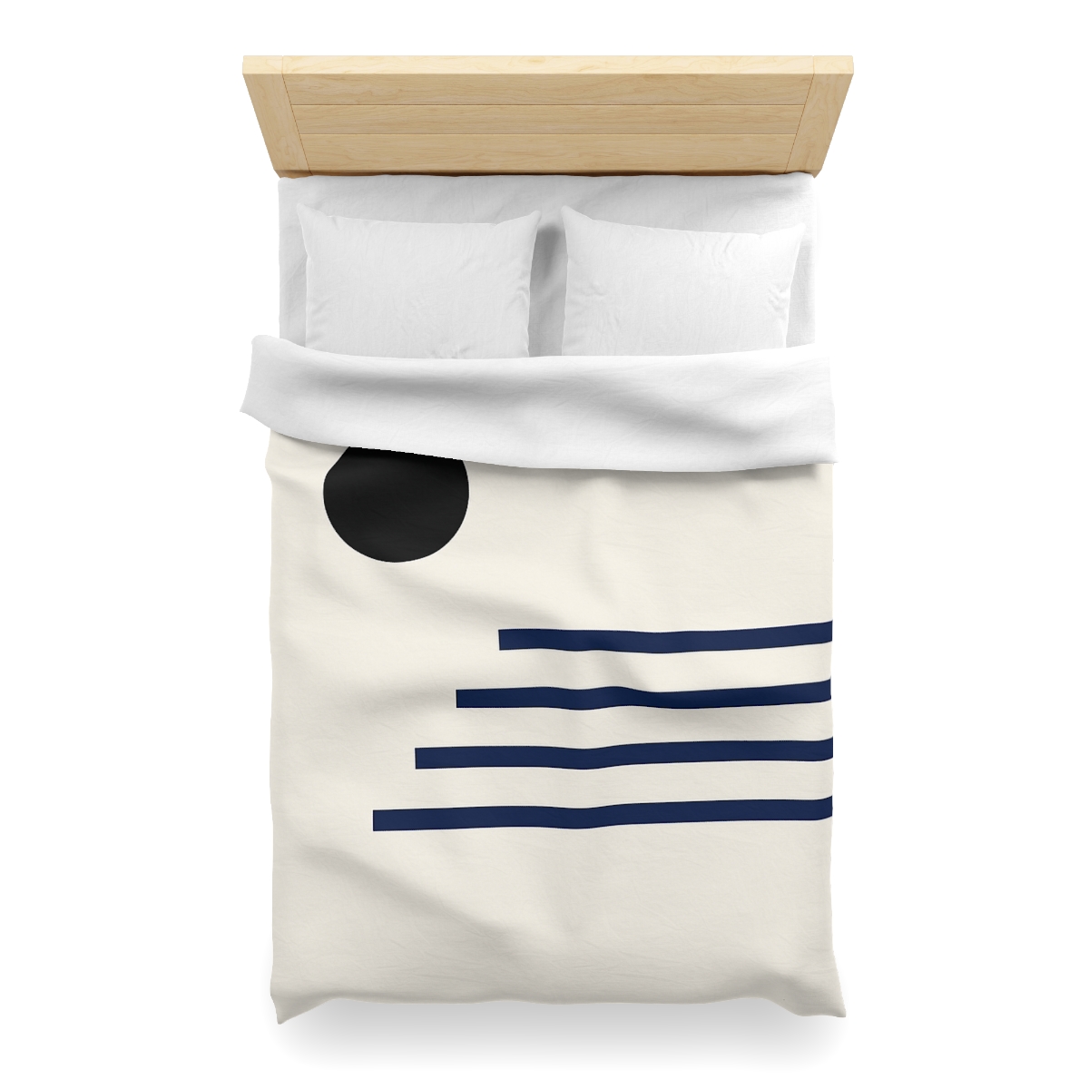 Quiet Orbit Bar Quartet unique patterned duvets