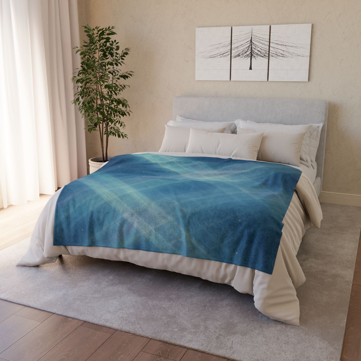 Aurora Lattice Drift unique gift blanketscustom blankets