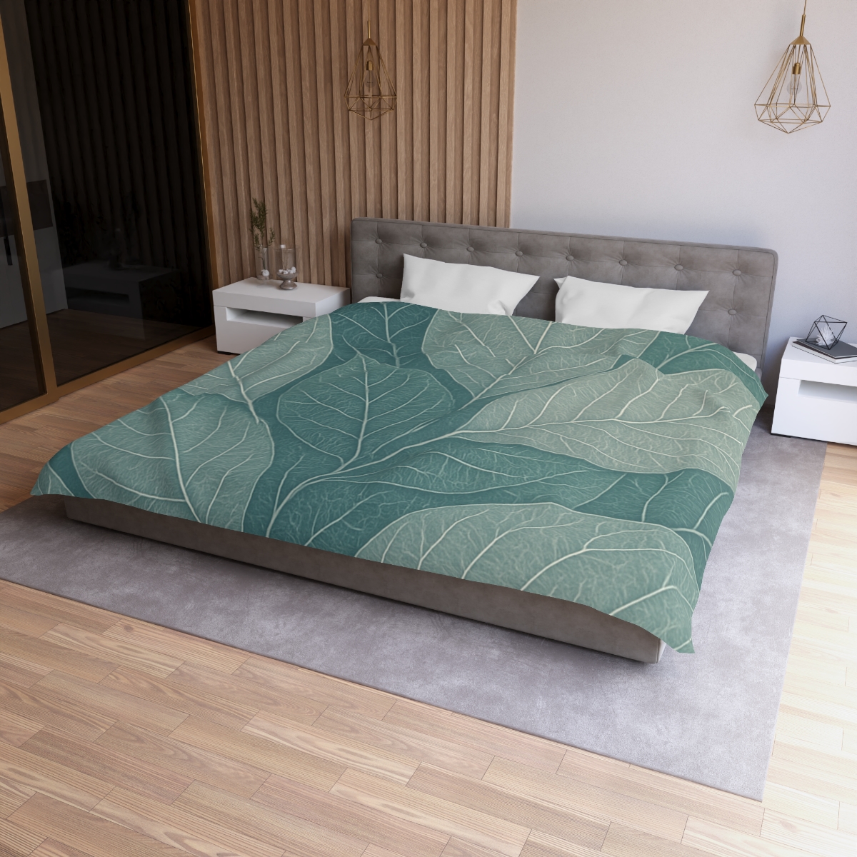 Fractal Leaf Web trendy bedroom duvets