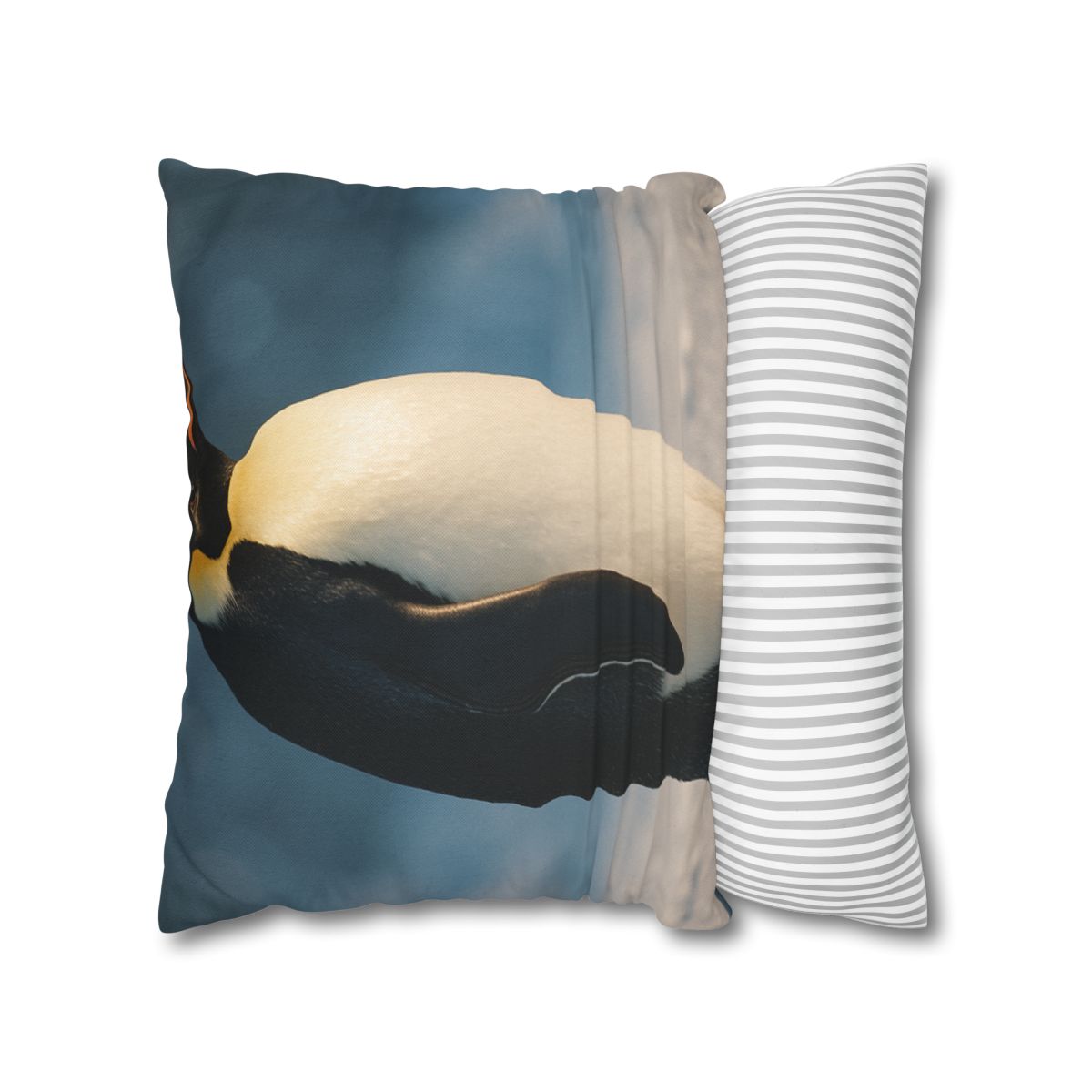 Silver Horizon Emperor Penguin stylish decorative pillowcases