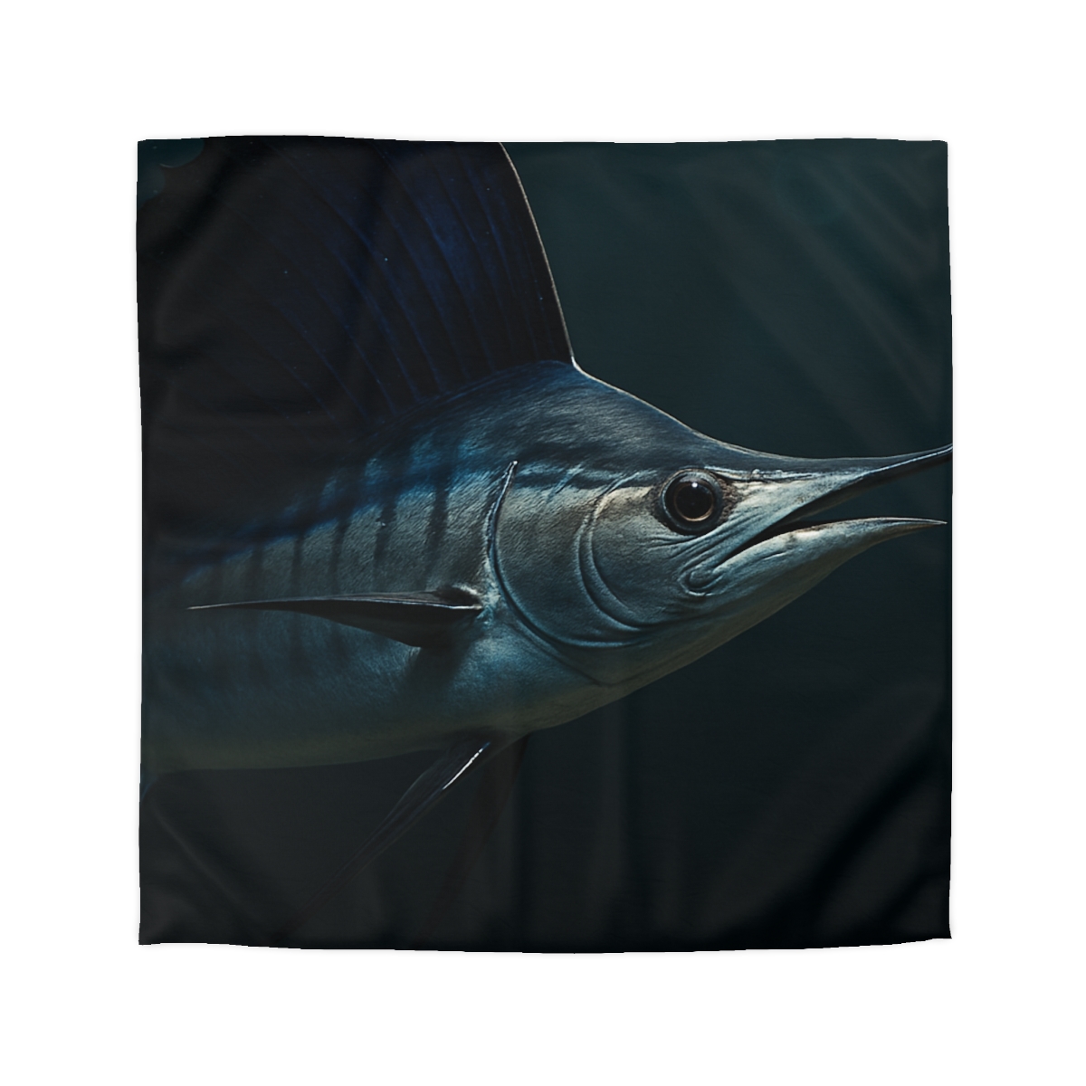Silver Wake Sailfish unique patterned duvets