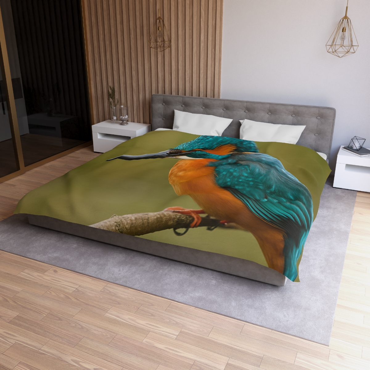 Azure Flash Kingfisher duvets for gifts