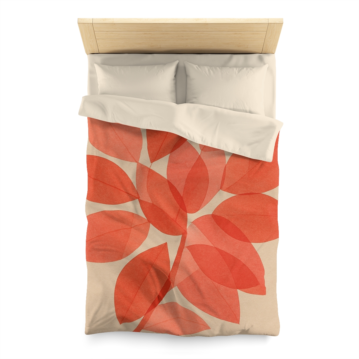 Petal Mosaic Overlay soft comforter duvets