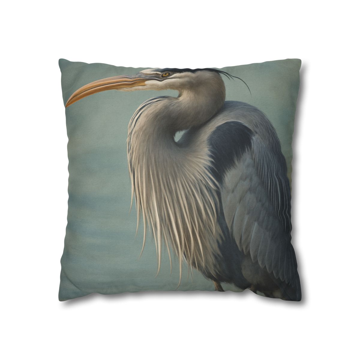 Harbor Watch Great Blue Heron unique gift pillow cases