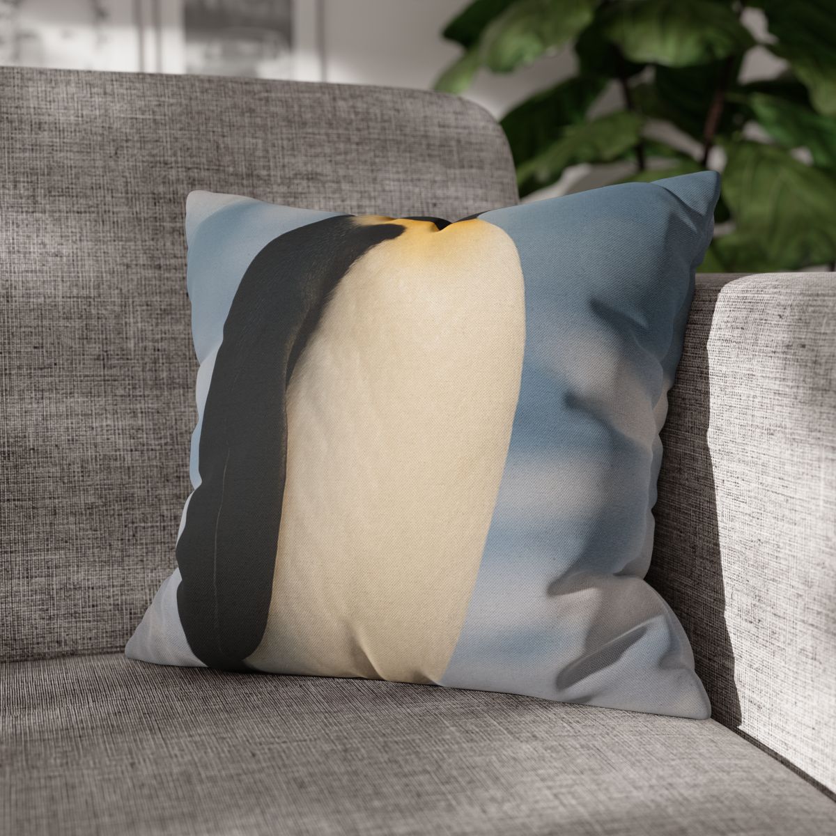 Aurora Drifter Emperor Penguin comfortable bedding pillow covers