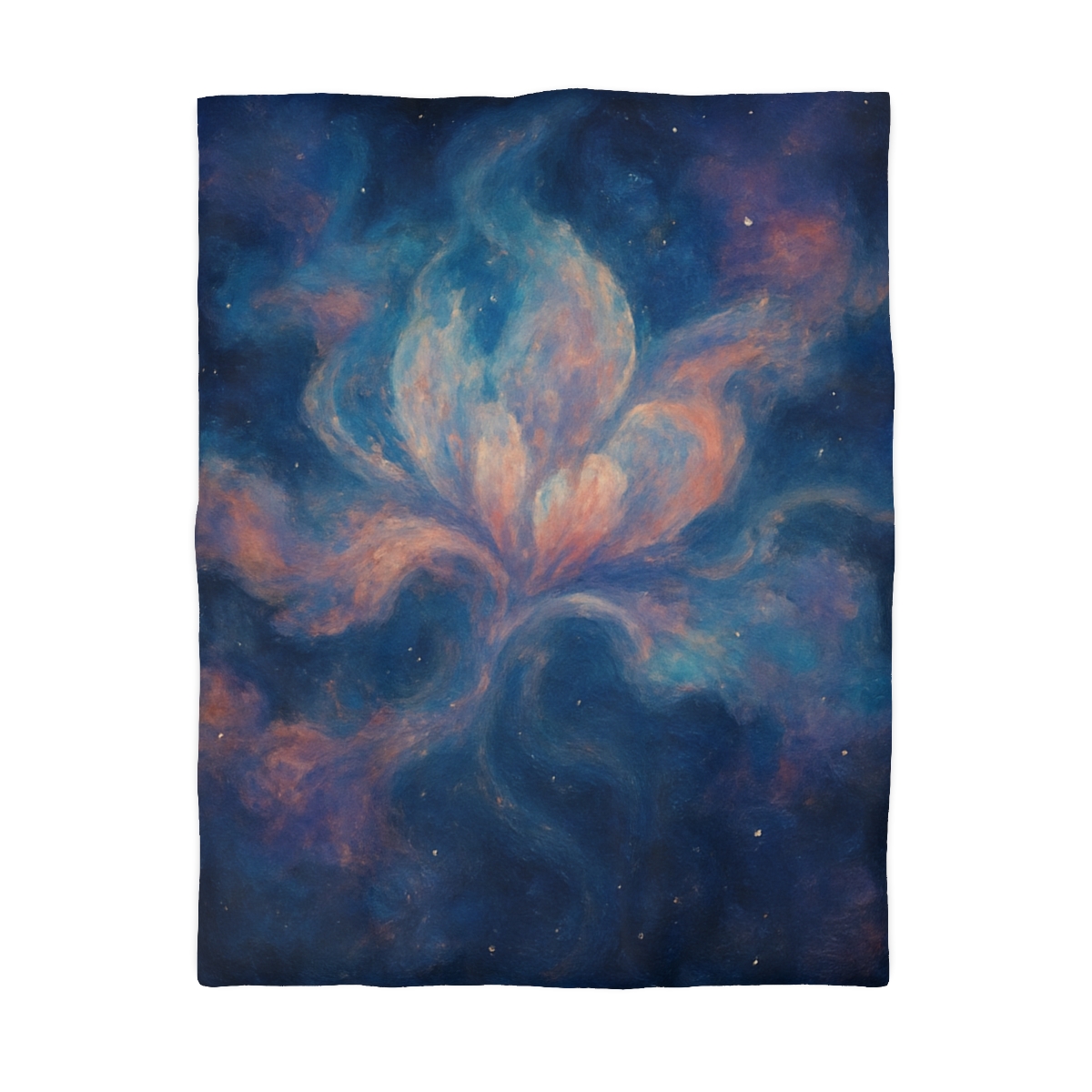 Velvet Plasma Bloom Tapestry custom duvets