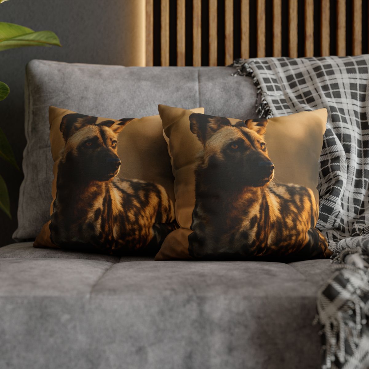 Ember Patrol African Wild Dog personalized pillow covers