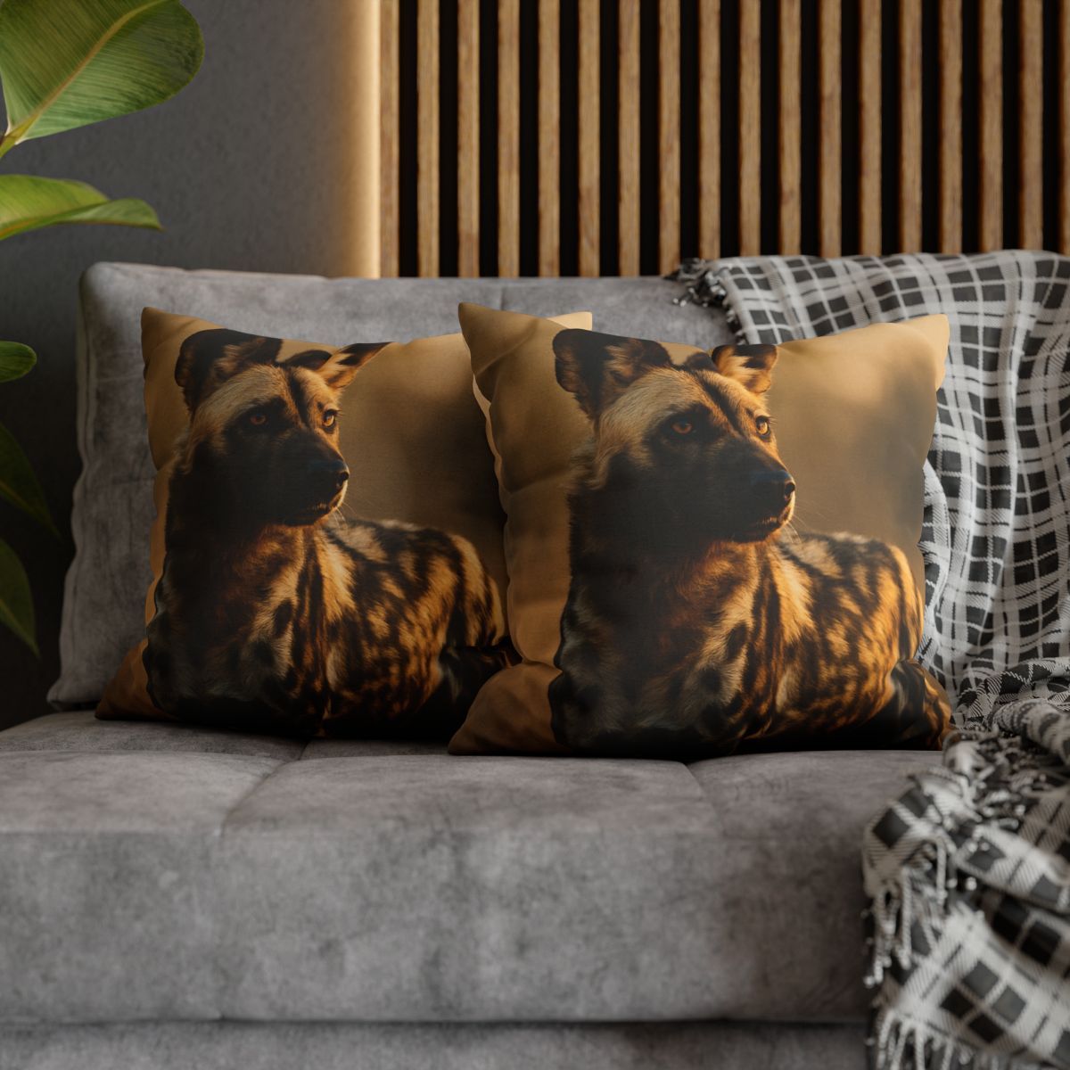 Ember Patrol African Wild Dog personalized pillow covers