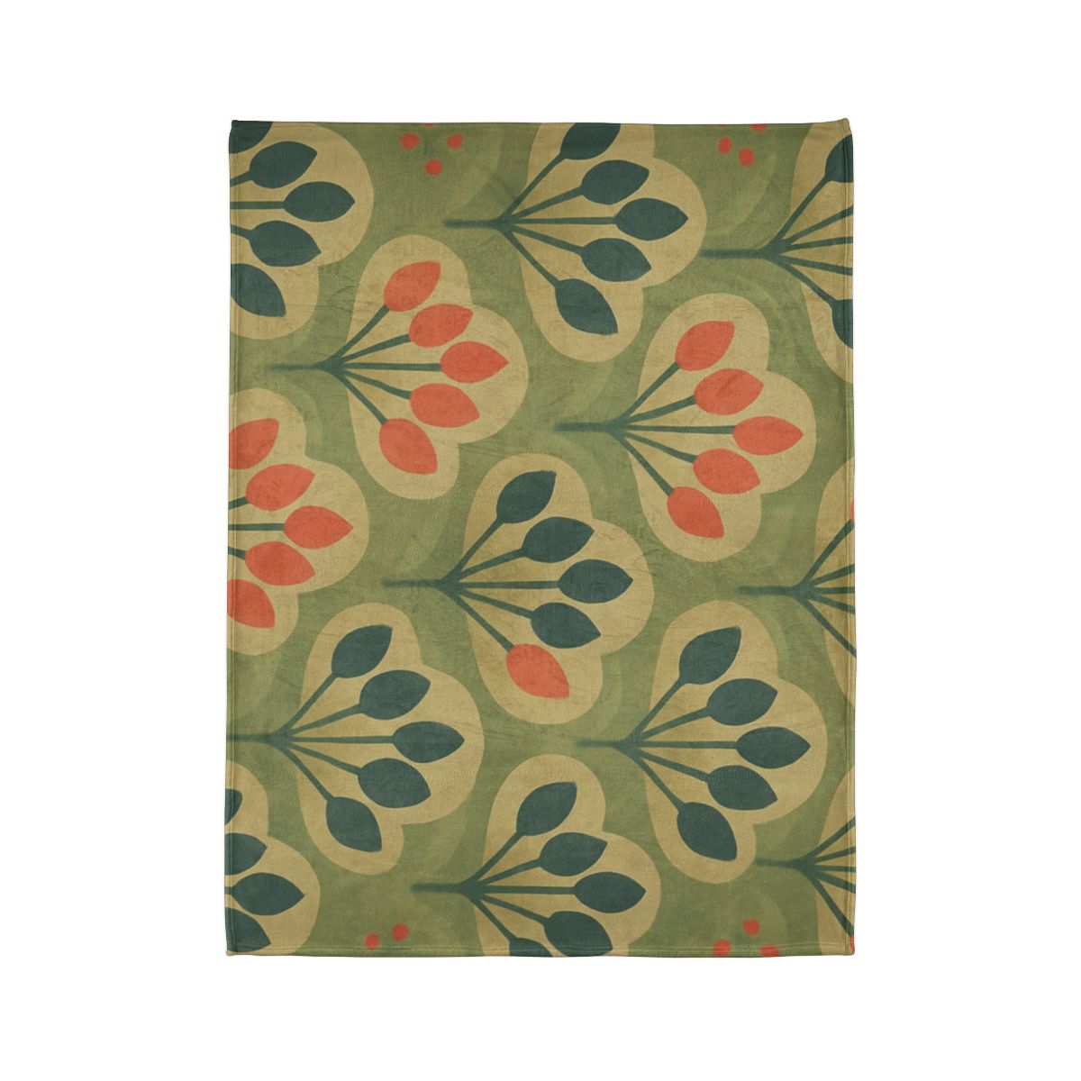 Bud Cluster Tapestry trendy patterned blankets