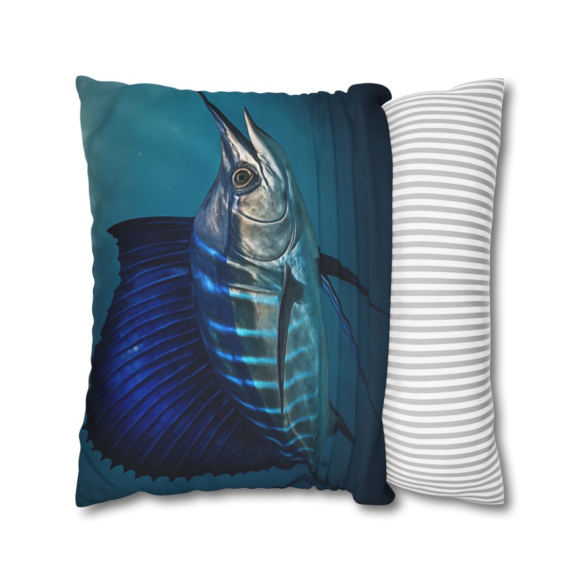 Starlit Surge Sailfish comfortable bedding pillow covers