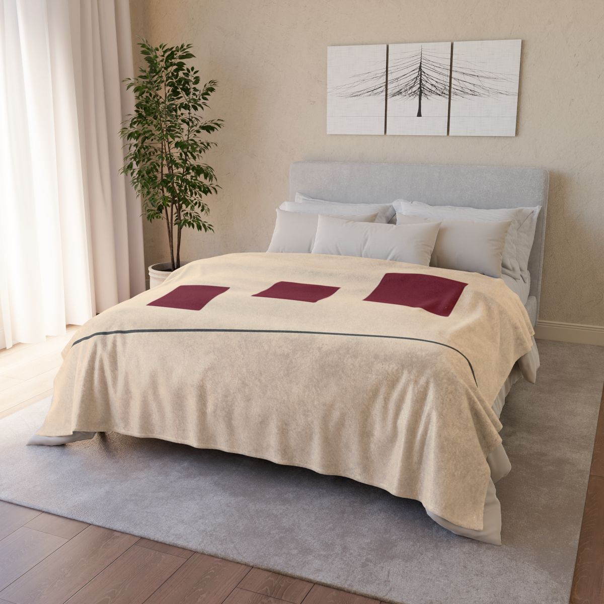 Triad Orbit Steps decorative home blankets