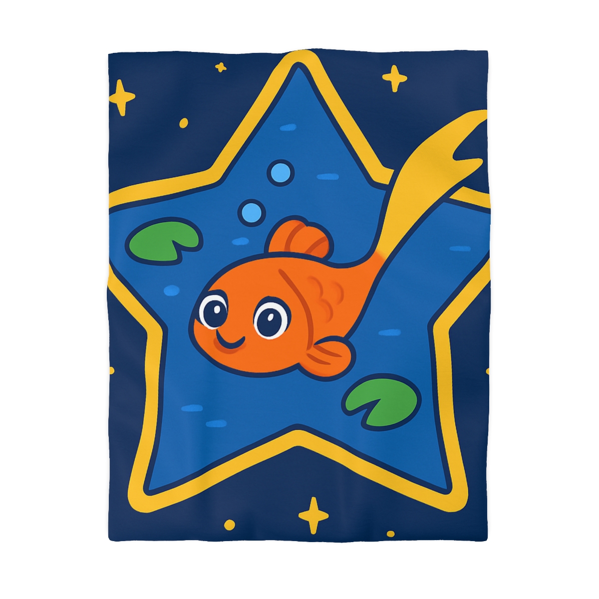 Comet Koi And The Star Pond warm winter duvets