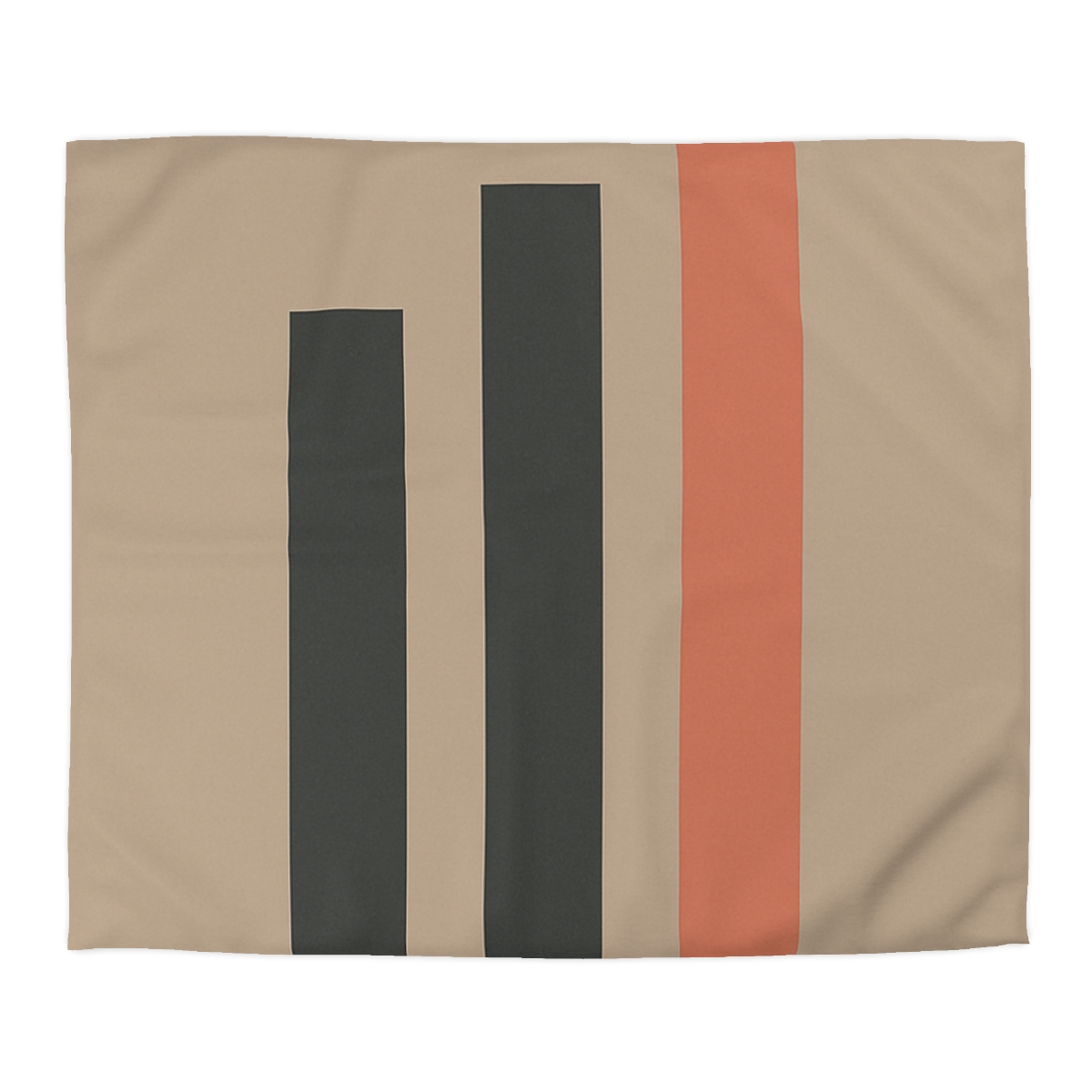 Balanced Triad Of Bars custom duvets