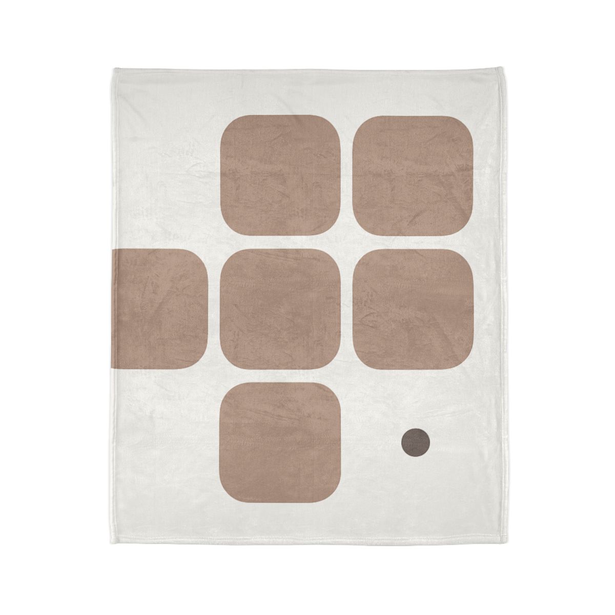 Gentle Grid With Missing Cell designer printed blankets