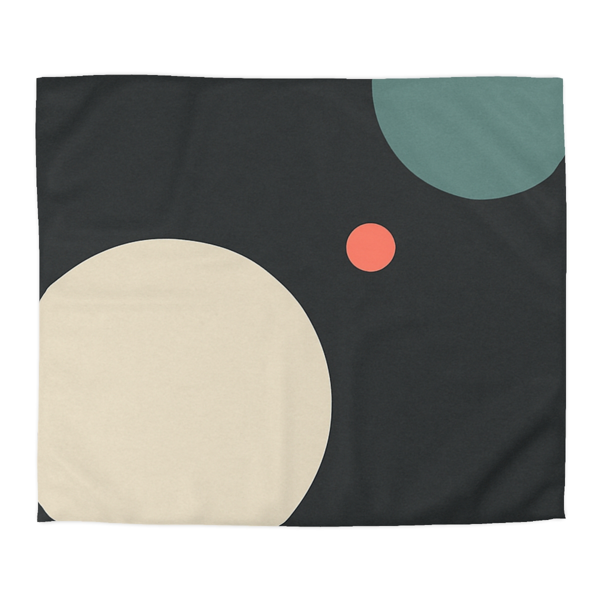 Quiet Orbit Of Three Circles custom duvets